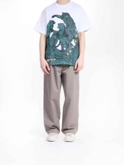 T-shirt a leopardo completo