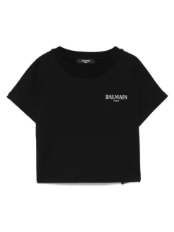 T-shirt a maniche corte nera