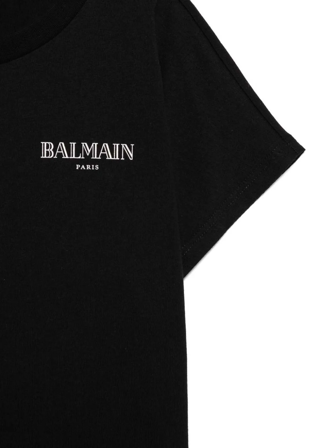T-shirt a maniche corte nera
