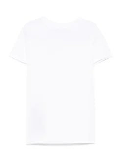 T-shirt bianco con stampa logo