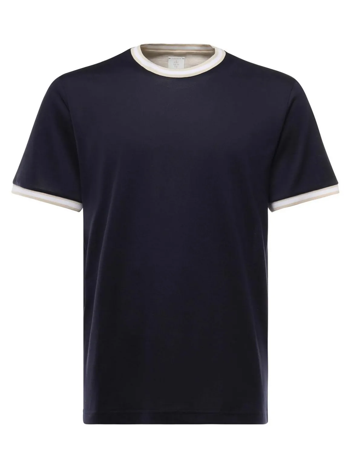 T-shirt con dettagli contrastanti