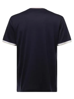 T-shirt con dettagli contrastanti