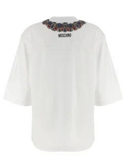 T-shirt con stampa gioiello