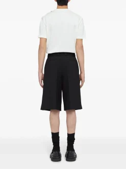 T-shirt da equipaggio bianco ottico