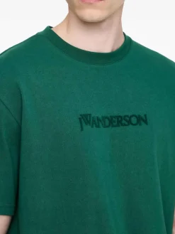 T-shirt da ricamo a logo