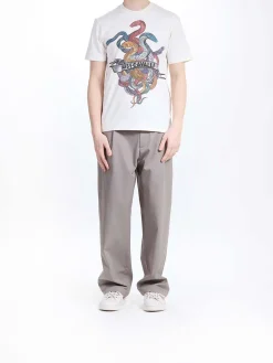 T-shirt del cuore di serpente
