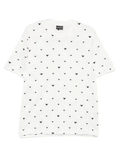 T-shirt del logo allover