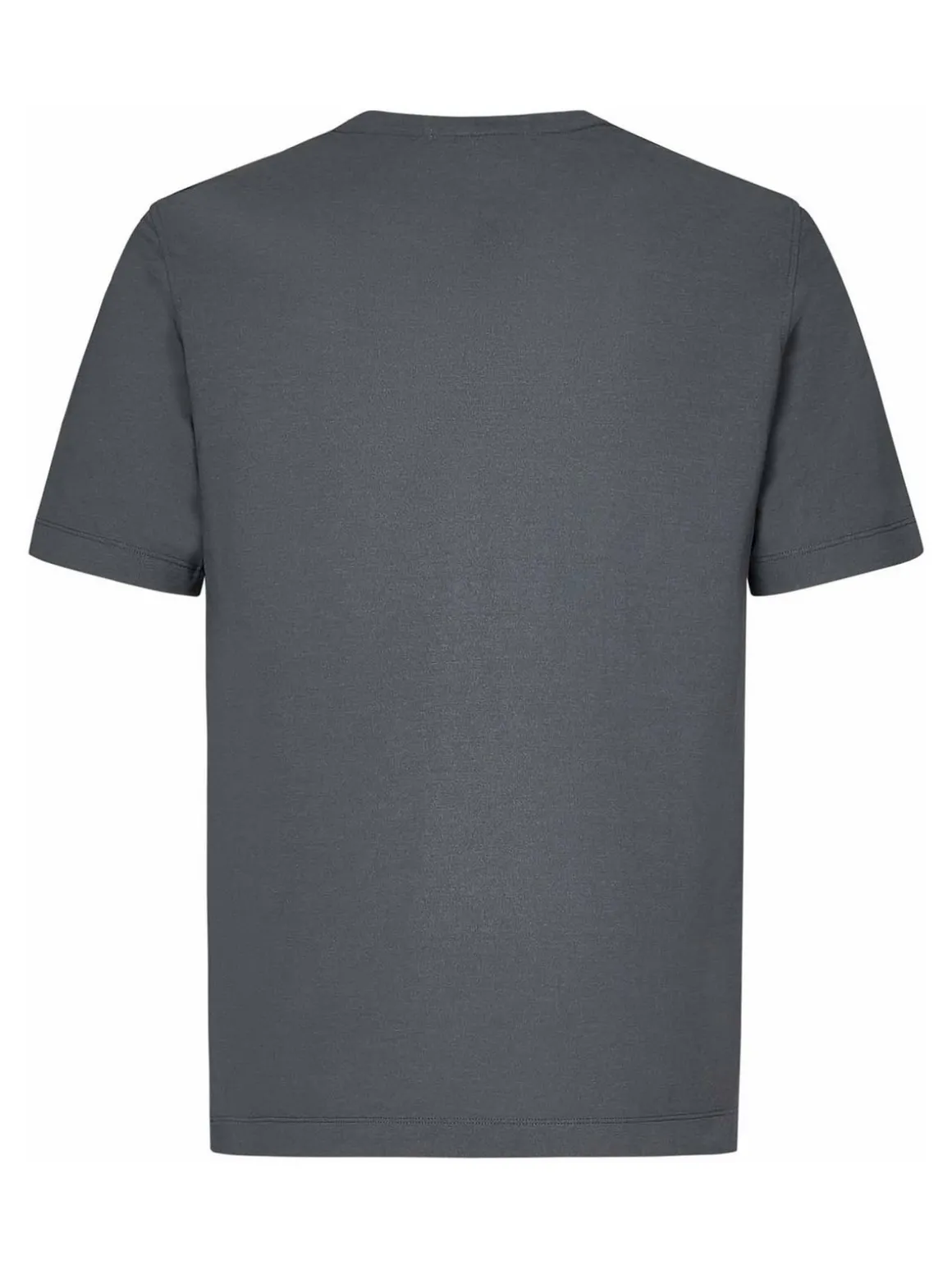 T-shirt della maglia grigio
