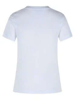 T-shirt di cotone bianco