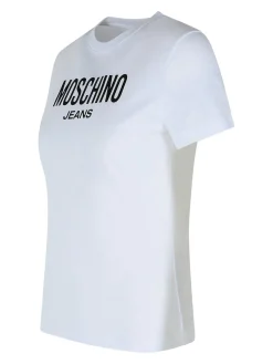 T-shirt di cotone bianco