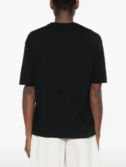 T-shirt di mezzanotte blu dell'isola