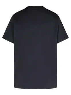 T-shirt grafica di banana di cotone nero