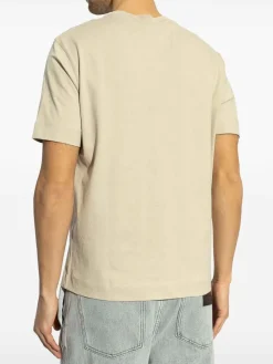 T-shirt in cotone logo