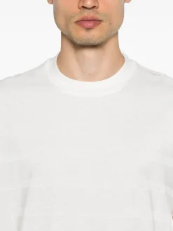 T-shirt in cotone logo