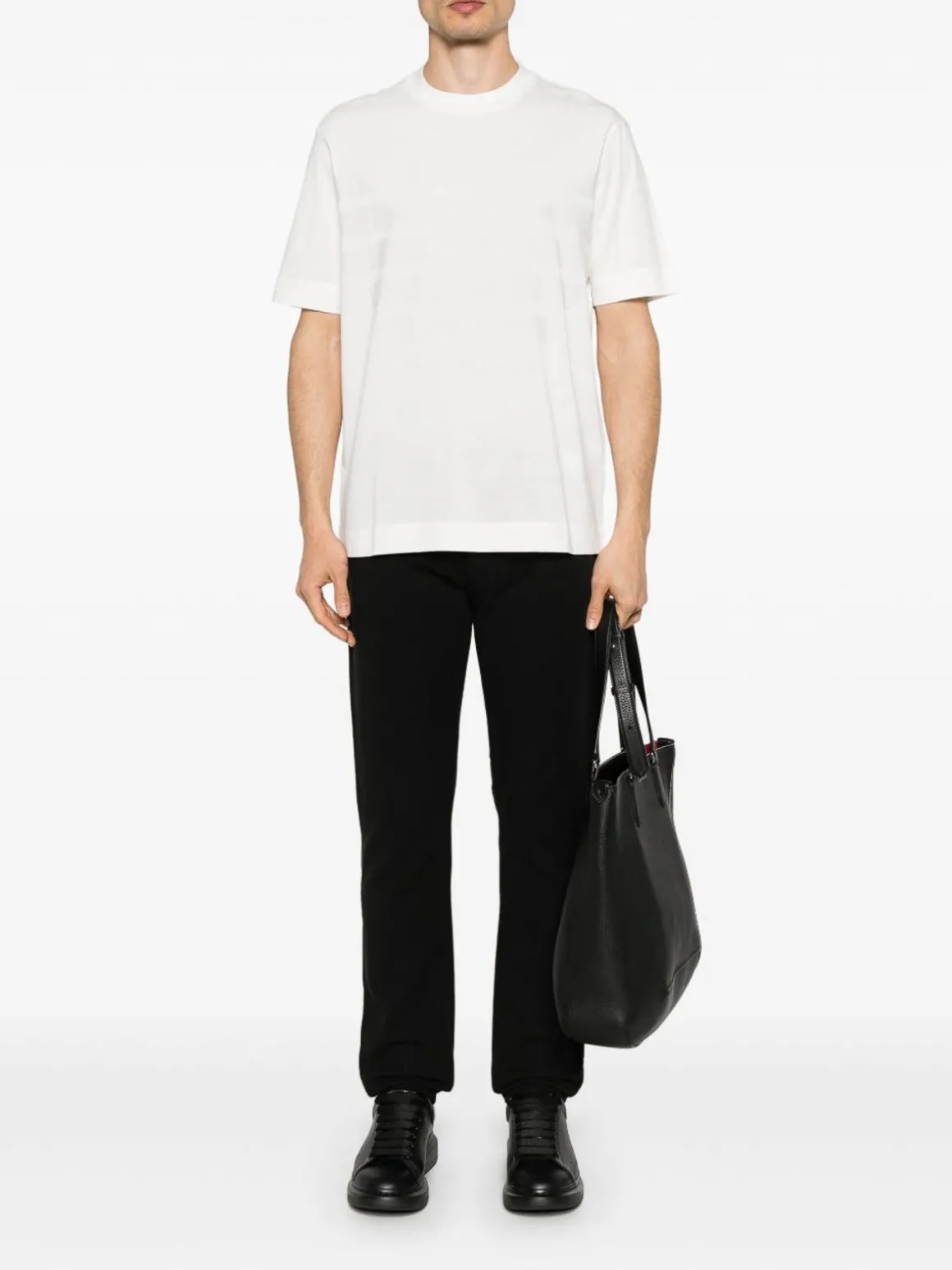 T-shirt in cotone logo