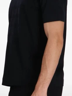 T-shirt in cotone logo
