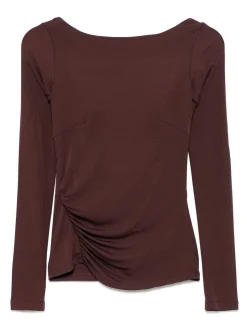 T-shirt marrone