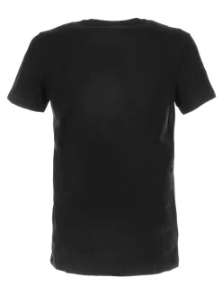T-Shirt Nera Stretch in Jersey