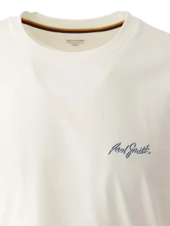 T-Shirt Ricamo Logo Ombreggiato