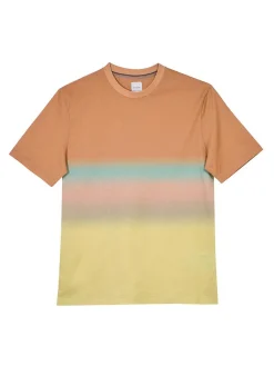 T-Shirt Righe Nella Nebbia