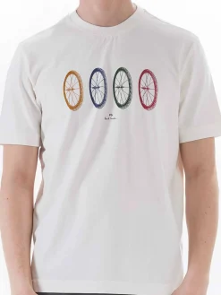 T-Shirt Ruote Di Bicicletta