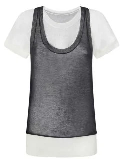 T-shirt semi-trasparente