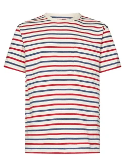 T-shirt Yakut in maglia tubolare multicolore