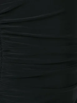 Tuta arricciata in vita con scollo a V