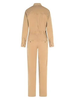 Tuta in cotone rimody marrone