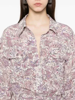 Tuta in salto di Ziya con stampa paisley