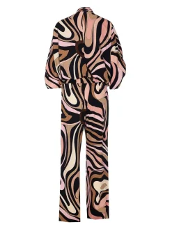 Tuta multicolore