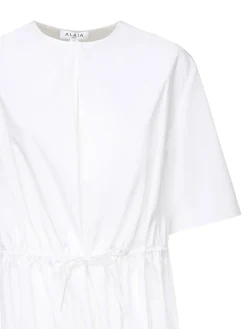 Vestito a T-shirt arruffato