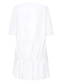 Vestito a T-shirt arruffato