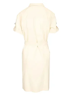 Vestito da camicia a miscela di seta