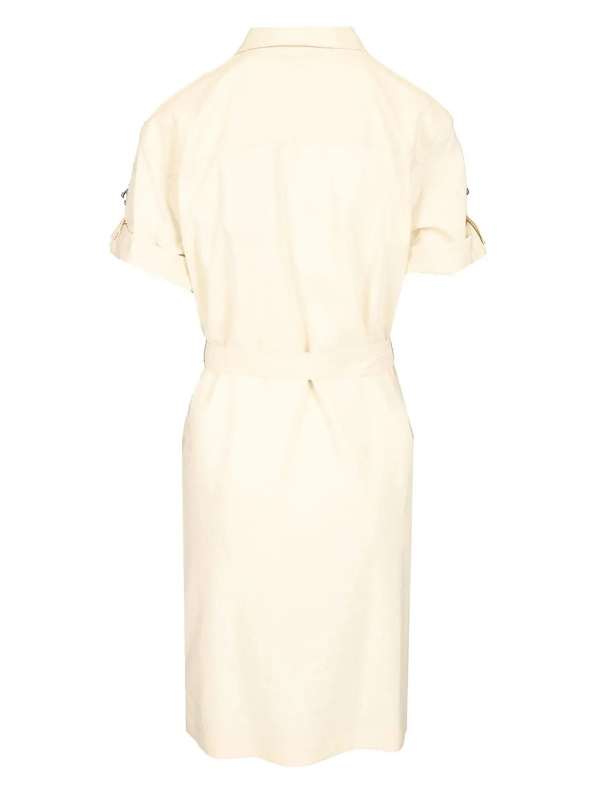 Vestito da camicia a miscela di seta