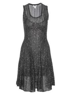 Vestito da paillettes a maglia