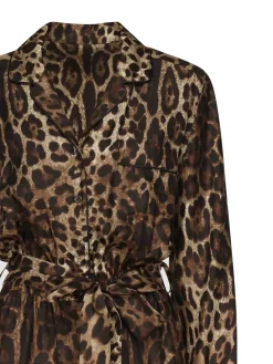 Vestito da pigiama in seta in twill