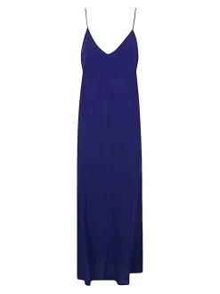 Vestito da slip lungo georgette