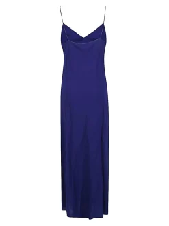 Vestito da slip lungo georgette