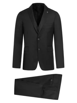 Vestito di lana su misura con gilet