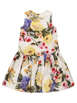 Vestito in cotone multicolor