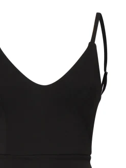 Vestito lungo con schiena aperta