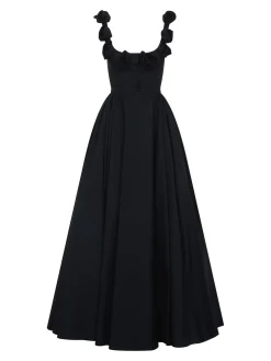 Vestito lungo di cotone