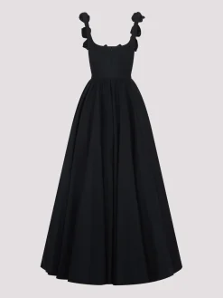 Vestito lungo di cotone
