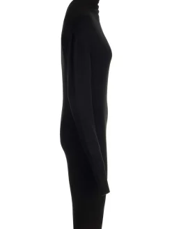 Vestito midi nero