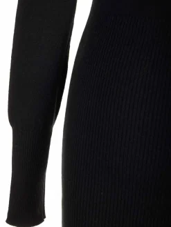 Vestito midi nero