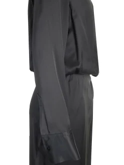 Vestito midi raso