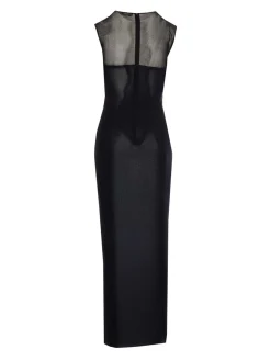 Vestito modellato nero