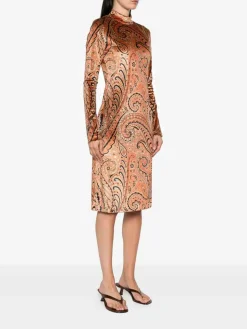 Vestito stampato Paisley