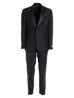 Vestito con risvolto dentellato
